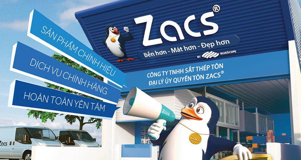 banner bluescope Zacs