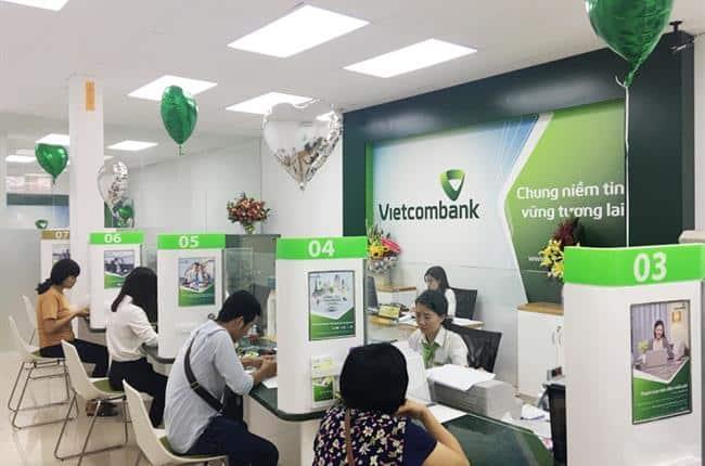 Giao dịch tại ngân hàng Vietcombank