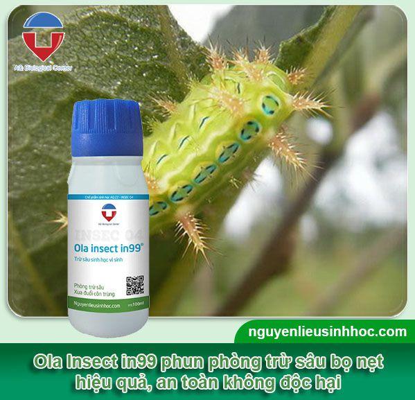 Thuốc Ola Insect in99 phòng trừ bọ nẹt xanh hiệu quả, an toàn không độc hại