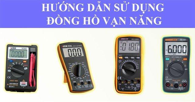 CÁCH ĐO ĐIỆN ÁP BẰNG ĐỒNG HỒ VẠN NĂNG