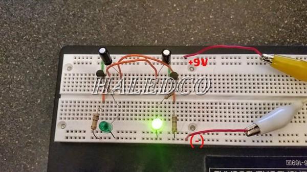 Sử dụng pin 9 Volt để kiểm tra mạch điện