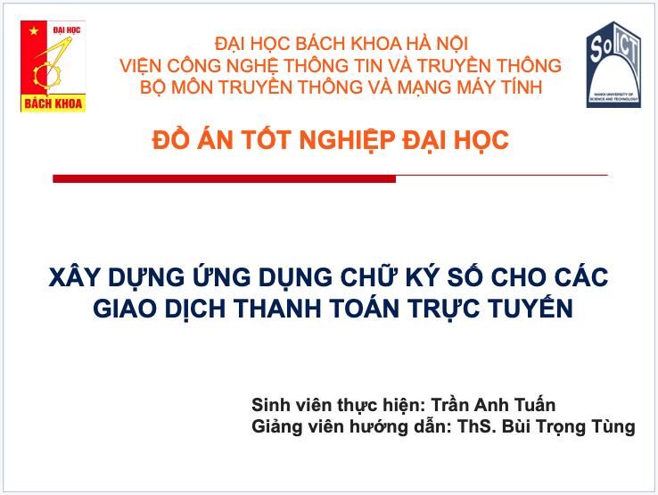 Tham khảo mẫu slide báo cáo đồ án tốt nghiệp đẹp