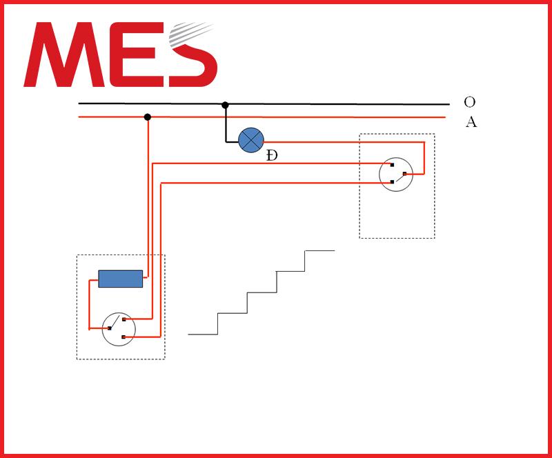 Sơ đồ mạch điện cầu thang