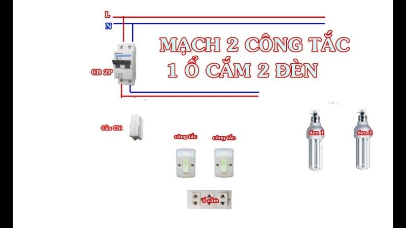 Hướng dẫn cách nối đèn nối tiếp đơn giản tại nhà