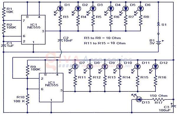 Mạch đèn LED nhấp nháy