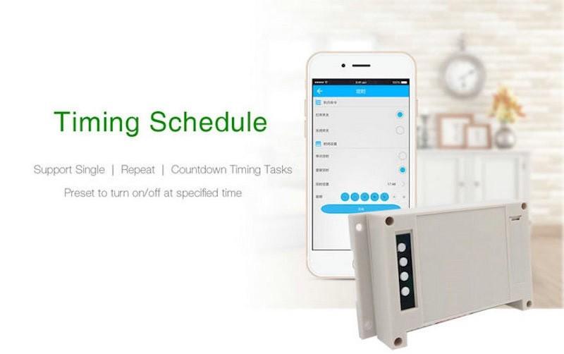 Công Tắc Wifi Điều Khiển Từ Xa 4 Thiết Bị Sonoff 4CH Pro R3