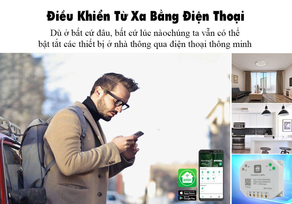 Công tắc điều khiển từ xa qua điện thoại