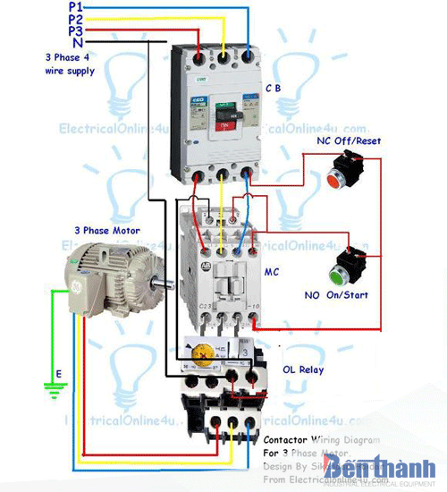 Hướng dẫn đấu nối contactor cho động cơ: Công việc quan trọng trong hệ thống điện công nghiệp