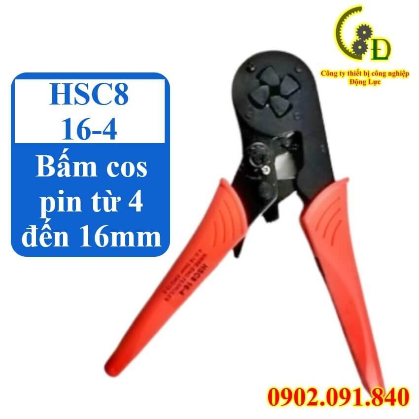 kìm bấm cos pin rỗng HS-16-4