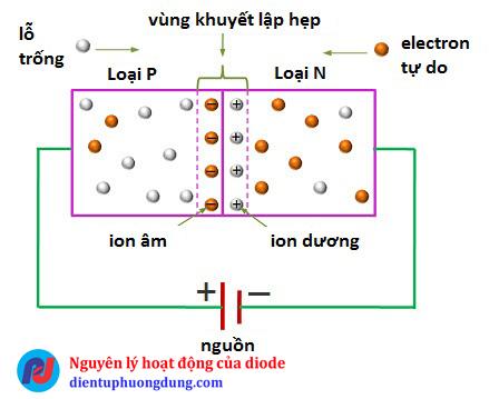 Nguyên lý hoạt động của diode