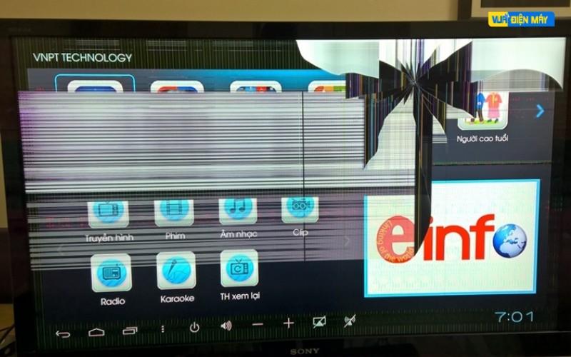Tivi vỡ màn hình có thể sửa được không