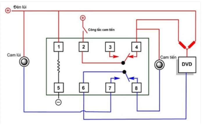 Sơ đồ đấu dây rơ le trung gian