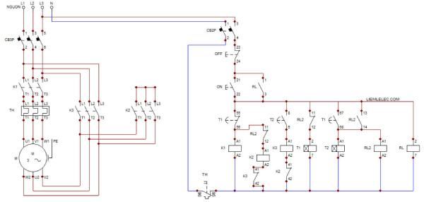 Mạch khởi động dùng Timer