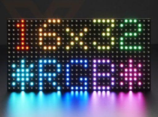 Tìm hiểu module LED ma trận P10 Full Color – lập trình led matrix full color