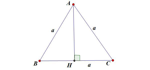 Công thức tính đường cao trong tam giác thường