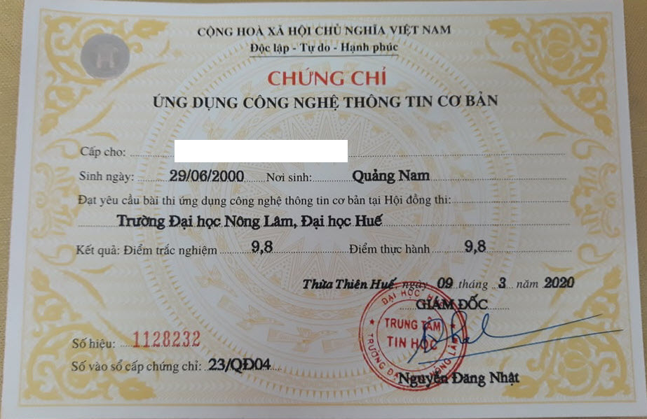 Những điều cần biết về chứng chỉ Ứng dụng Công nghệ thông tin cơ bản