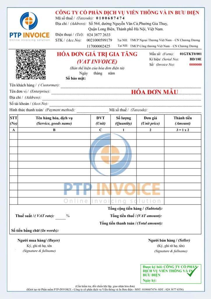 Thông tư 32/2011 TT BTC: Tạo Hóa đơn điện tử dễ dàng với PTP-Invoice